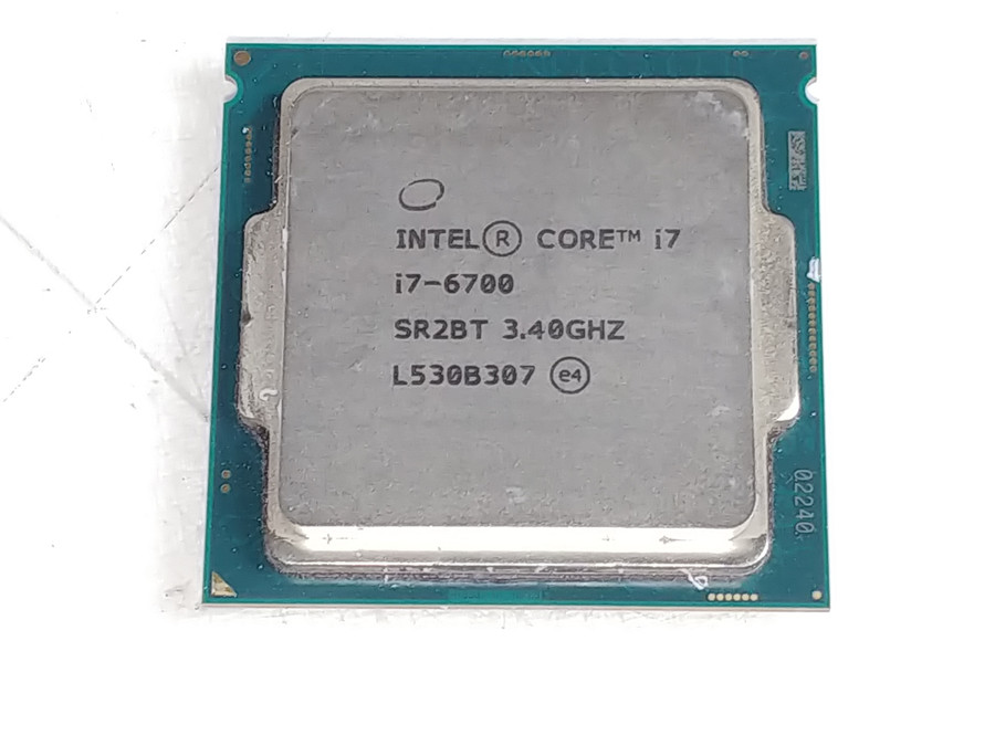 Lot of 2 Intel Core i7-6700 3.4 GHz LGA 1151 Desktop CPU Processor SR2BT