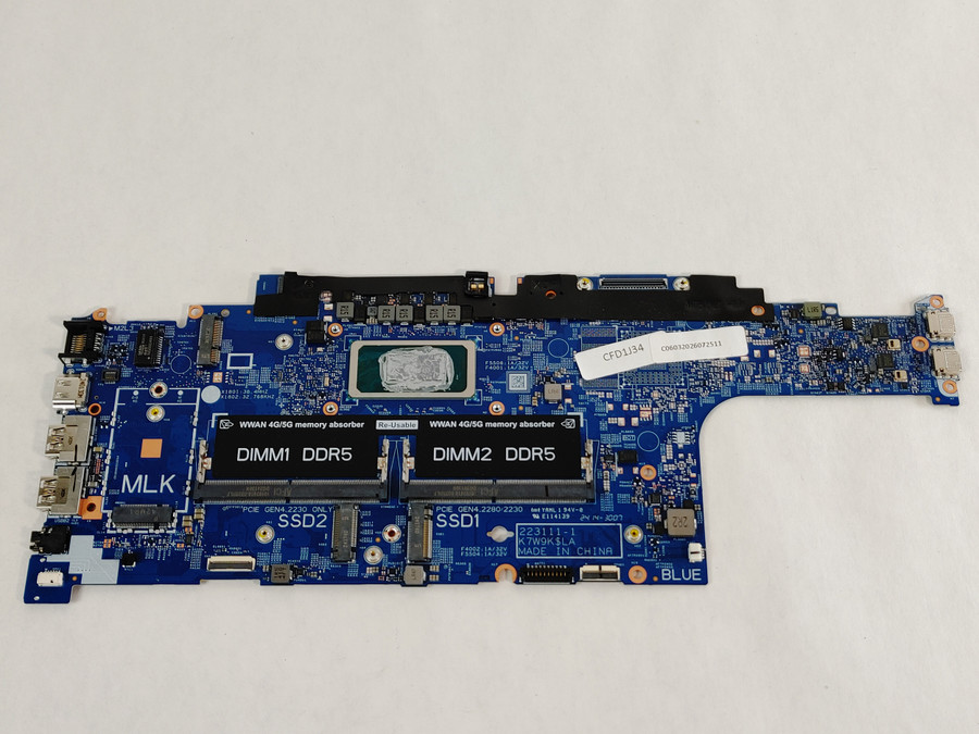 Dell Latitude 5550 Core Ultra 5 125U 1.30 GHz DDR5 Motherboard 5MWTC