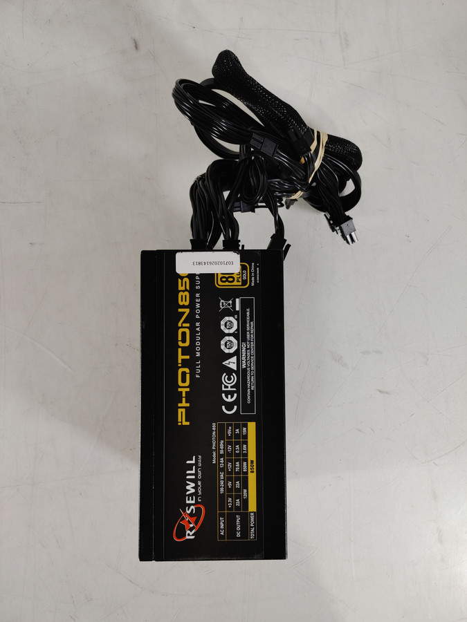 Rosewill PHOTON-850 850 W 20+4 Pin ATX Desktop Power Supply PHOTON-850
