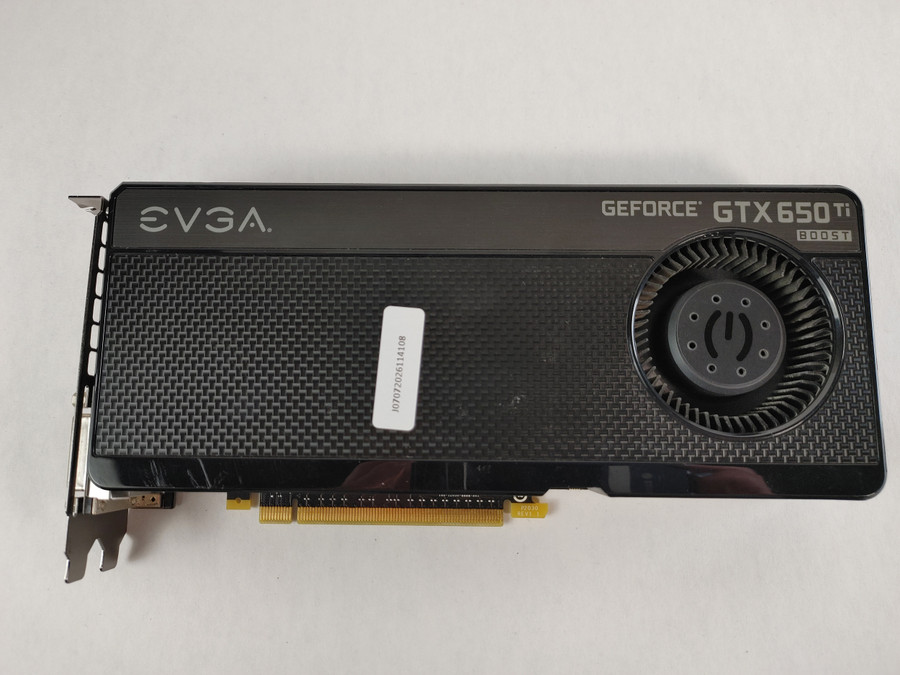 EVGA NVIDIA GeForce GTX 650 Ti Boost 2 GB GDDR5 PCI Express 3.0 x16 Video Card