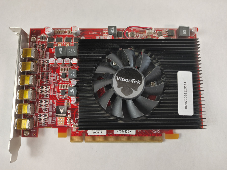VisionTek AMD Radeon HD 7750 2 GB GDDR5 PCI Express 3.0 x16 Video Card