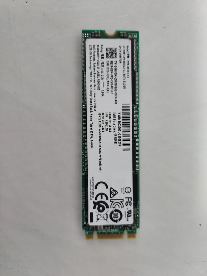 LiteOn CV8-8E512-11 512 GB M.2 2280 80mm Solid State Drive