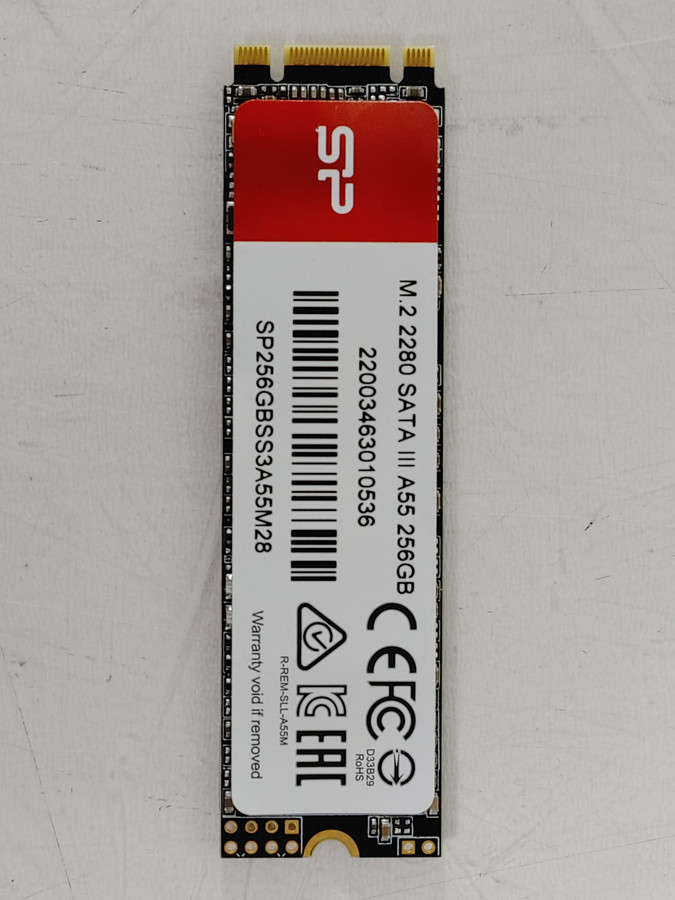 Silicon Power A55 256 GB M.2 80mm Solid State Drive