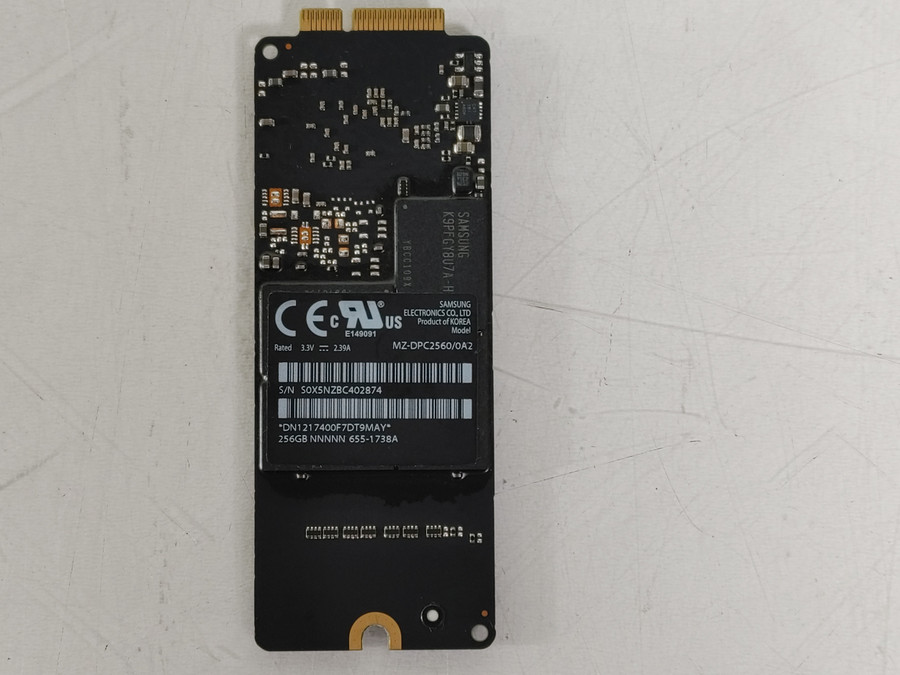 Samsung Apple 0A2 MZ-DPC2560 256 GB M.2 88.9mm Solid State Drive