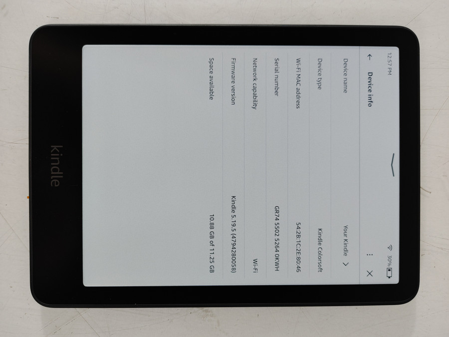 Amazon Kindle Colorsoft (1st Generation) 16 GB Kindle OS (WiFi Only)