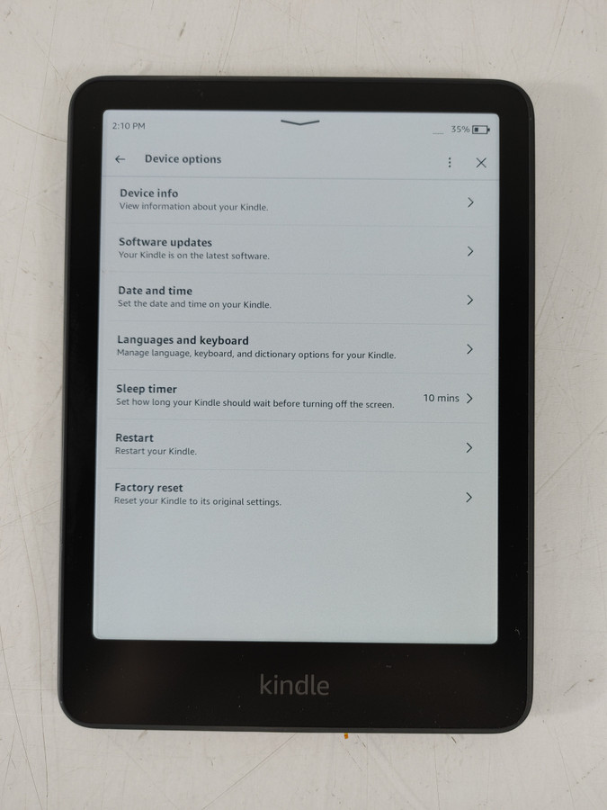Amazon Kindle Colorsoft (1st Generation) 16 GB Kindle OS (WiFi Only)