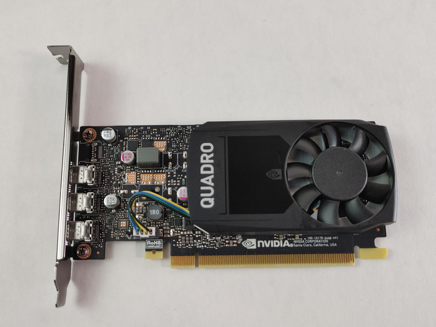 Lot of 5 Nvidia Quadro P400 2 GB GDDR5 PCI-E x16 3.0 Desktop Video Card