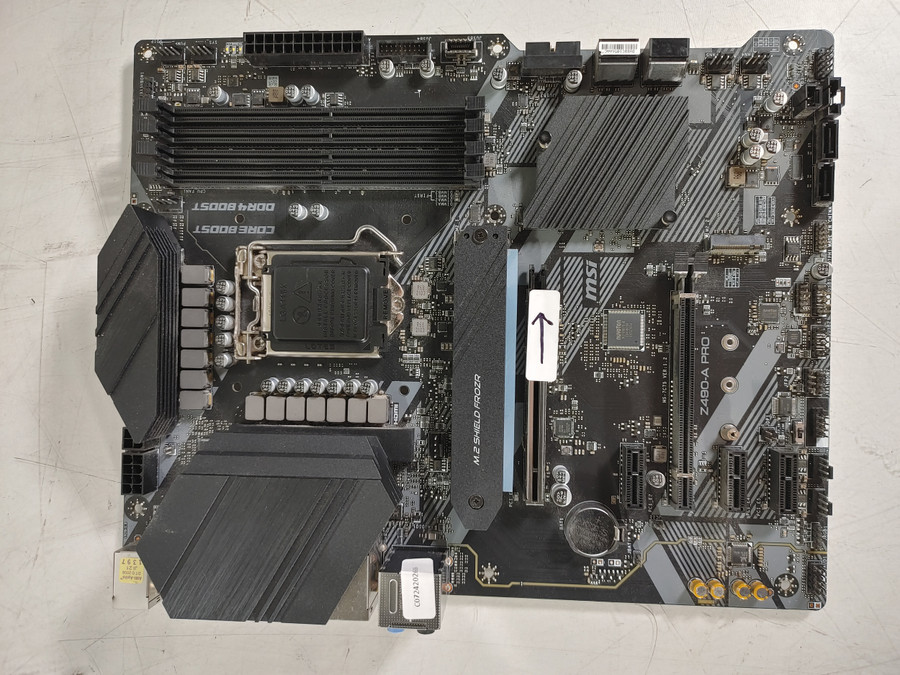 MSI Z490-A PRO Intel LGA 1200 DDR4 Desktop Motherboard