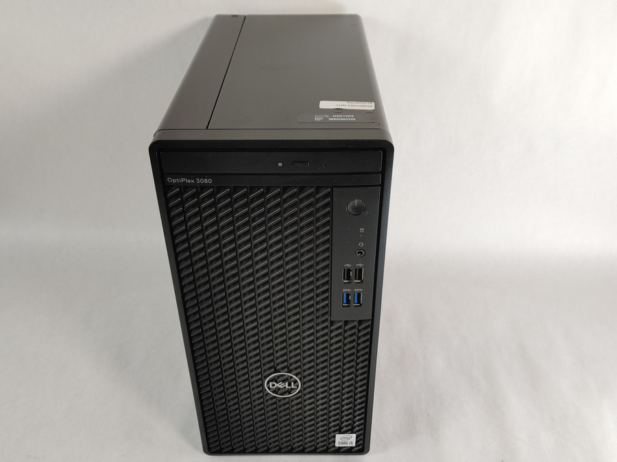 Dell OptiPlex 3080 Tower Core i5-10500 3.10 GHz 8 GB DDR4 512 GB NVMe Windows 11 Pro Desktop WINACTC5 C5