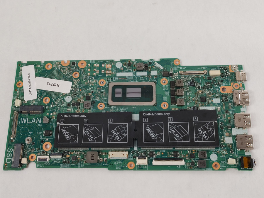 Dell Vostro 5581 Core i5-8265U 1.60 GHz DDR4 Motherboard 4G9HV