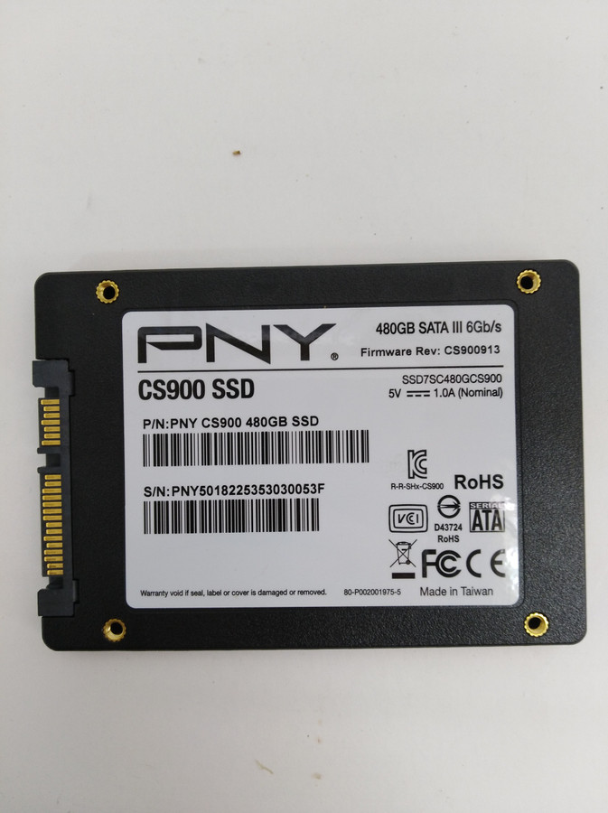 PNY  CS900  SSD7SC480GCS900 480 GB SATA III 2.5 in SSD