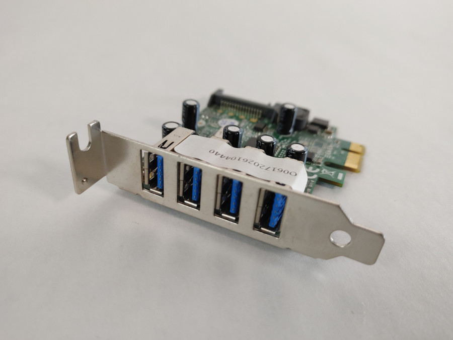 StarTech PEXUSB3S4V PCI Express x1 4-Port Low Profile USB 3.0 Controller Card