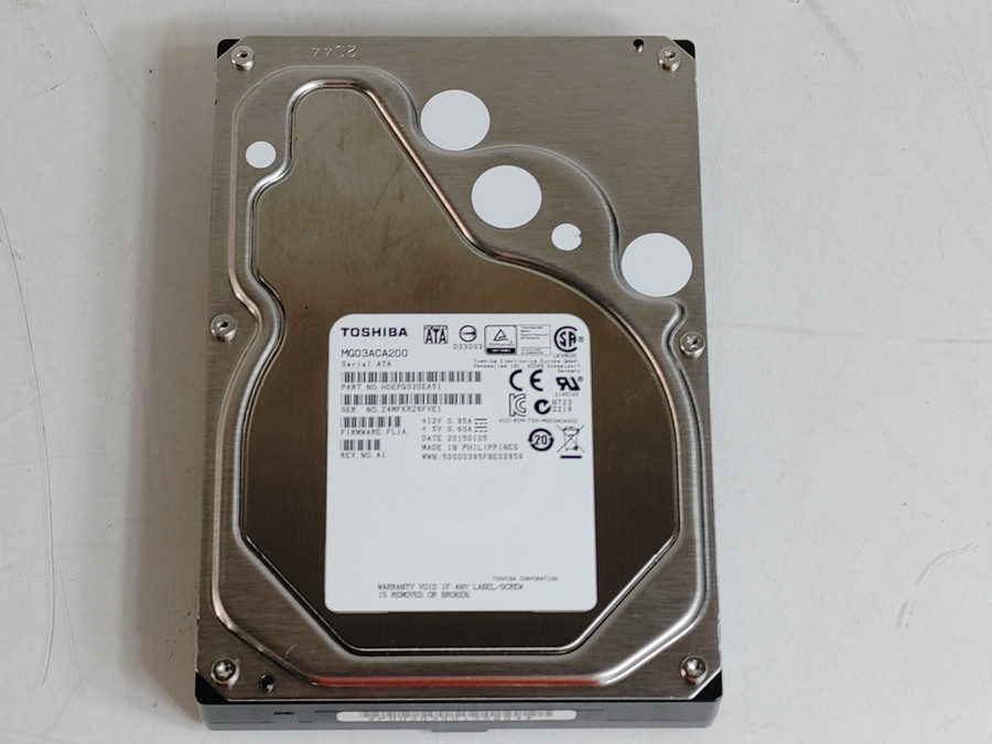 Toshiba MG03ACA200 2 TB SATA III 3.5 in Enterprise Hard Drive