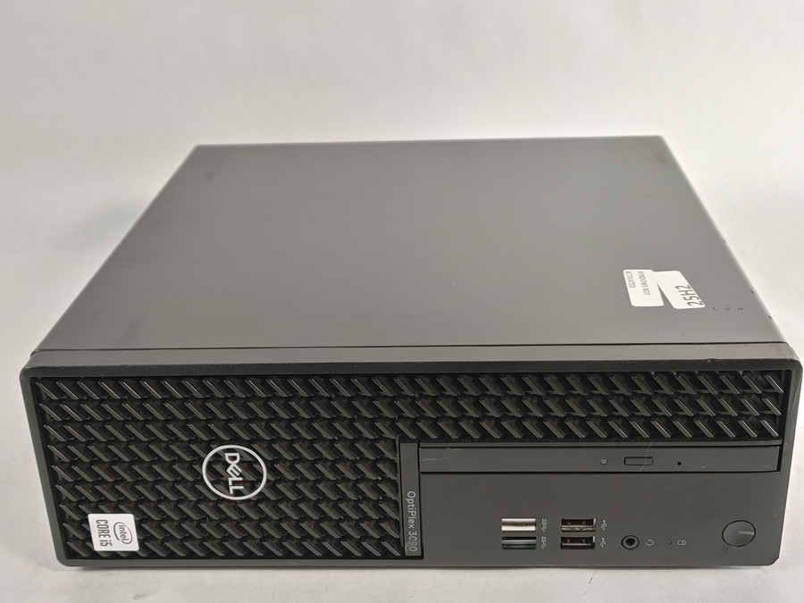 Dell OptiPlex 3090 SFF Core i5-10600 3.30 GHz 8 GB DDR4 256 GB NVMe Windows 11 Pro Desktop WINACTB1 B1