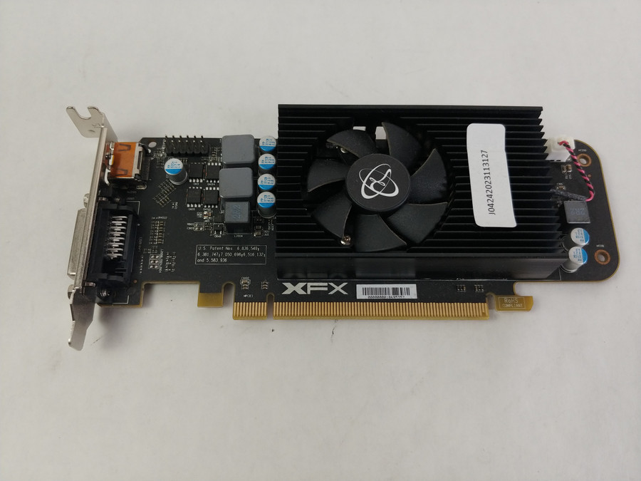 Lot of 2 XFX Radeon R7 250 2 GB DDR3 PCI Express 3.0 x16 Low Profile Video Card