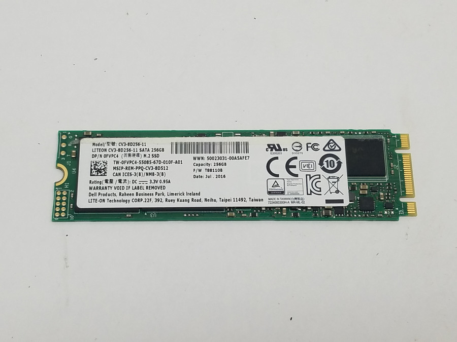 Liteon CV3 CV3-8D256-11 256 GB M.2 80mm Solid State Drive