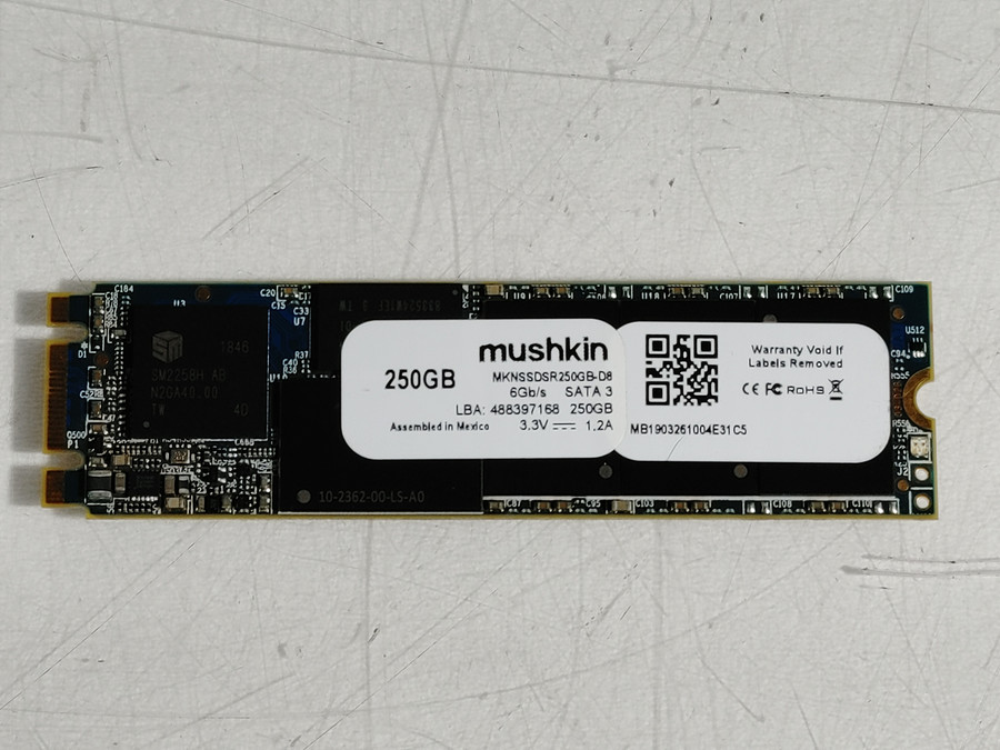 Mushkin MKNSSDSR250GB-D8 250 GB M.2 80mm Solid State Drive
