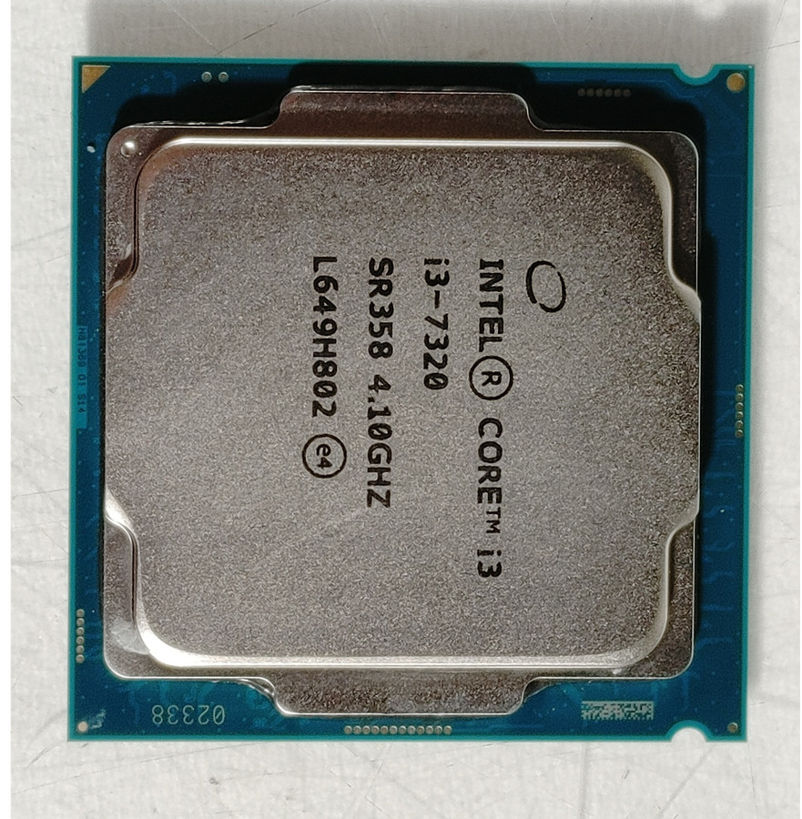 Intel Core i3-7320 4.1 GHz LGA 1151 Desktop CPU Processor SR358