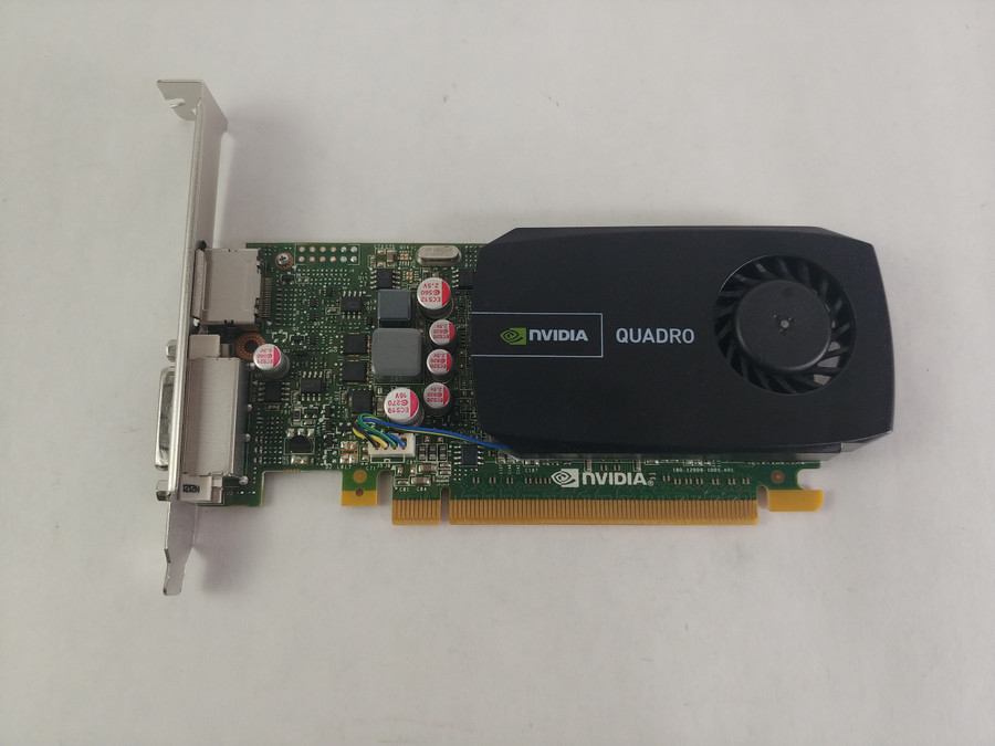Lot of 2 NVIDIA Quadro 600 1 GB DDR3 PCI Express 2.0 x16 Desktop Video Card