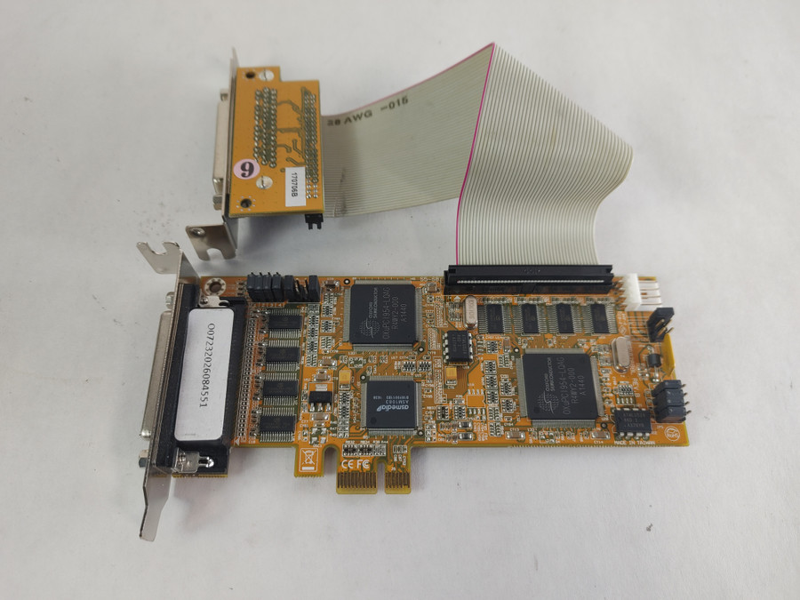 StarTech PEX8S950LP PCI Express x1 8-Port Low Profile Serial RS-232 Adapter Card