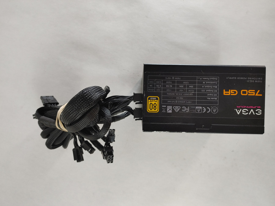 EVGA SuperNOVA 750 GA 750 W 24 Pin ATX Desktop Power Supply 220-GA-0750