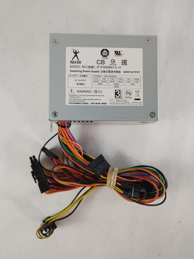 Power Man 300 W 20+4 Pin SFX Desktop Power Supply IP-P300BN1-0 H