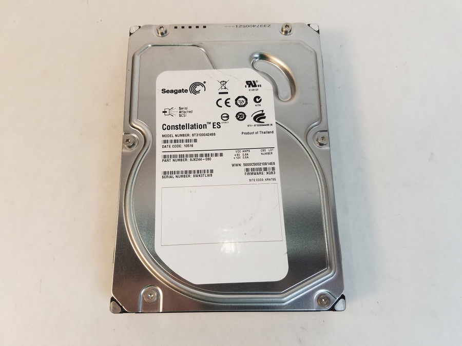 Seagate Constellation ES ST31000424SS 1 TB 3.5" SAS 2 Enterprise Drive