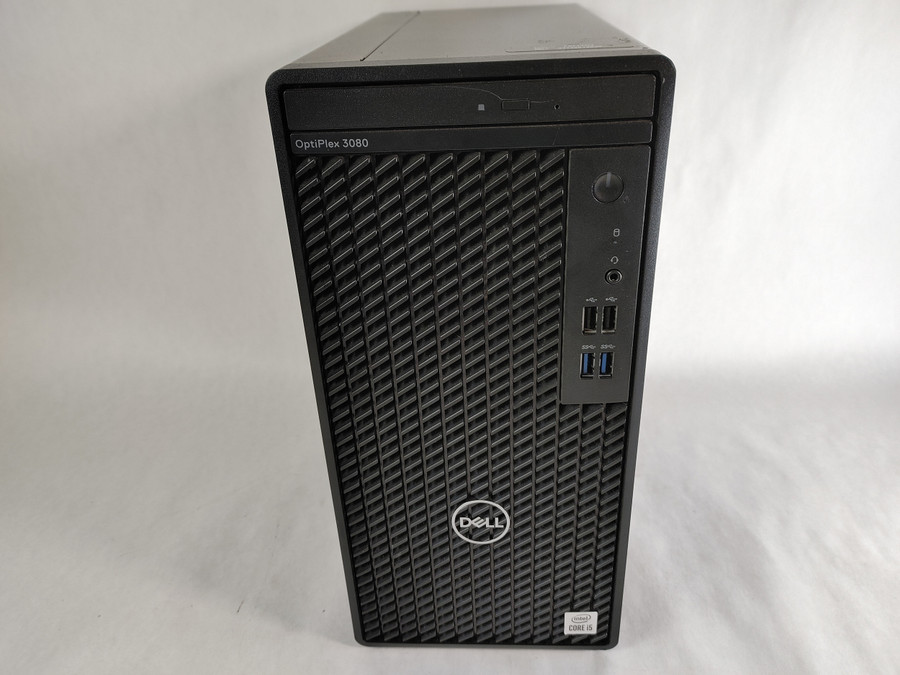 Dell OptiPlex 3080 Tower Core i5-10500 3.10 GHz 8 GB DDR4 256 GB NVMe Windows 11 Pro Desktop WINACTE4 E4