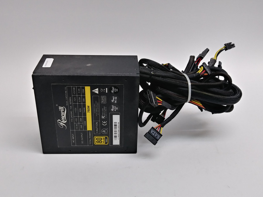 Rosewill CAPSTONE-750 20+4 Pin 750W  Desktop Power Supply For