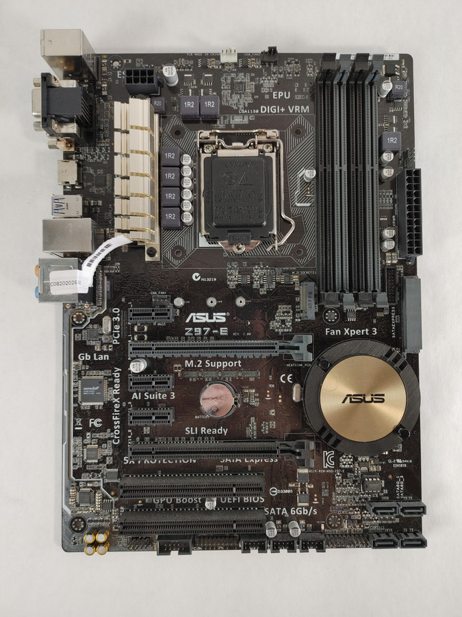 Asus Z97-E Intel LGA 1150 DDR3 Desktop Motherboard w/ I/O shield