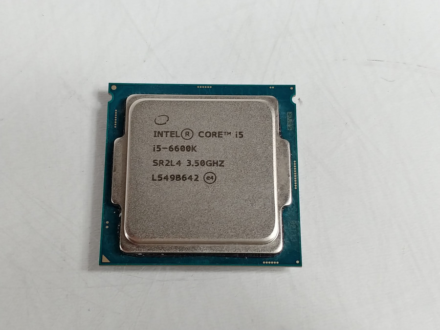 Lot of 2 Intel Core i5-6600K 3.5 GHz LGA 1151 Desktop CPU Processor SR2L4