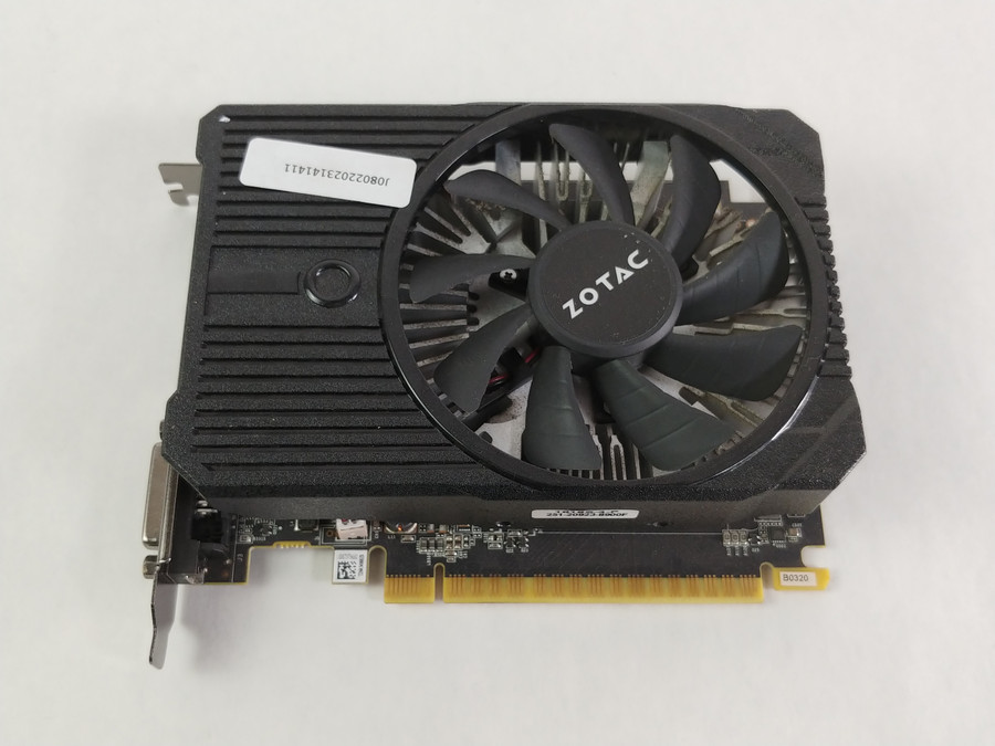 Zotac NVIDIA GeForce GTX 1050 2 GB GDDR5 PCI Express 3.0 x16 Video Card