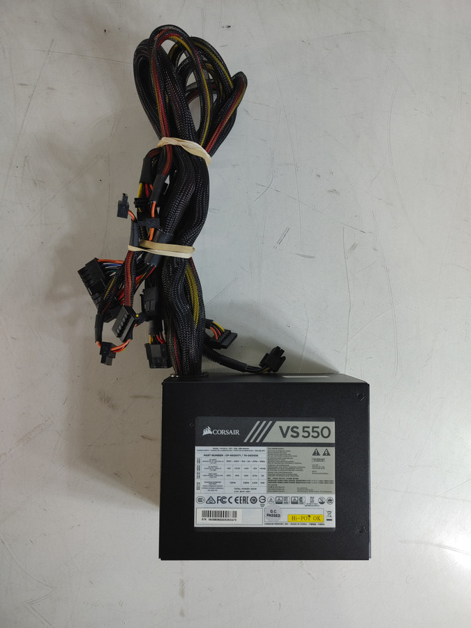 Corsair VS550 550 W 20+4 Pin ATX Desktop Power Supply CP-9020171