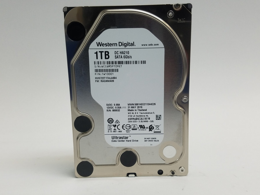 Western Digital  Ultrastar HUS722T1TALA604 1 TB SATA III 3.5 in Enterprise Drive