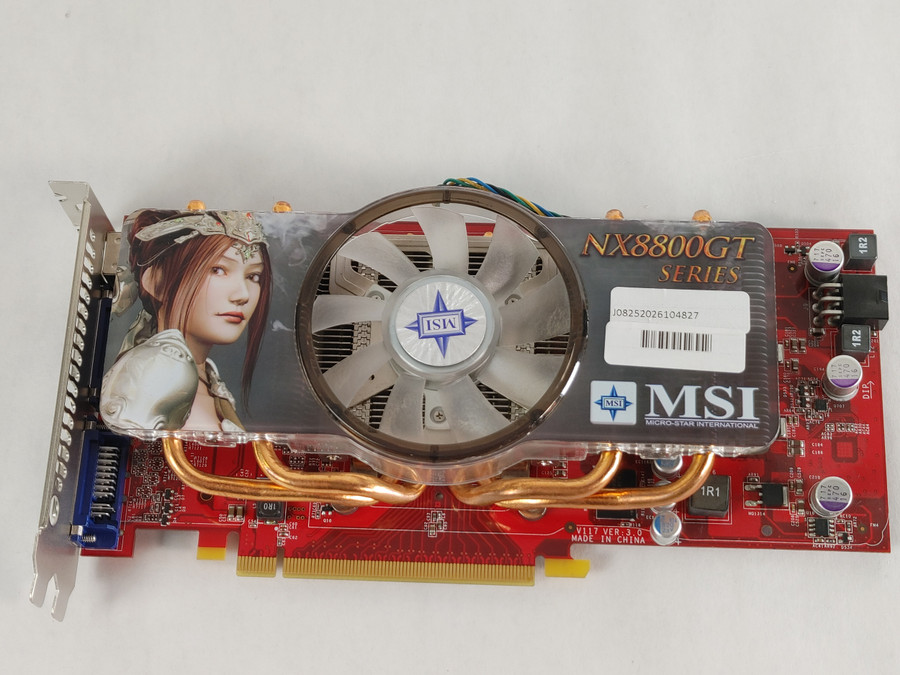 MSI NVIDIA GeForce 8800 GT OC 512 MB GDDR3 PCI Express 2.0 x16 Video Card