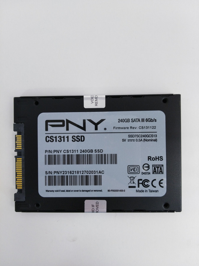 PNY  CS1311 SSD7SC240GCS13 240 GB SATA III 2.5 in SSD