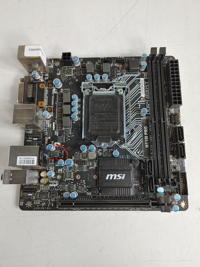 MSI H110I PRO Intel LGA 1151 DDR4 Desktop Motherboard