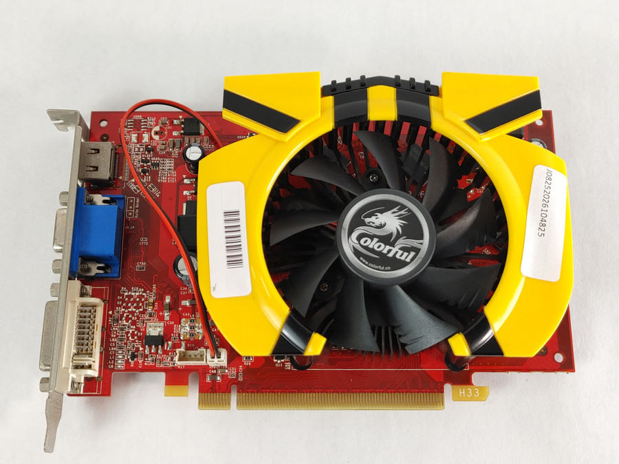 Colorful NVIDIA GeForce GT 240 512 MB DDR3 PCI Express 2.0 x16 Video Card