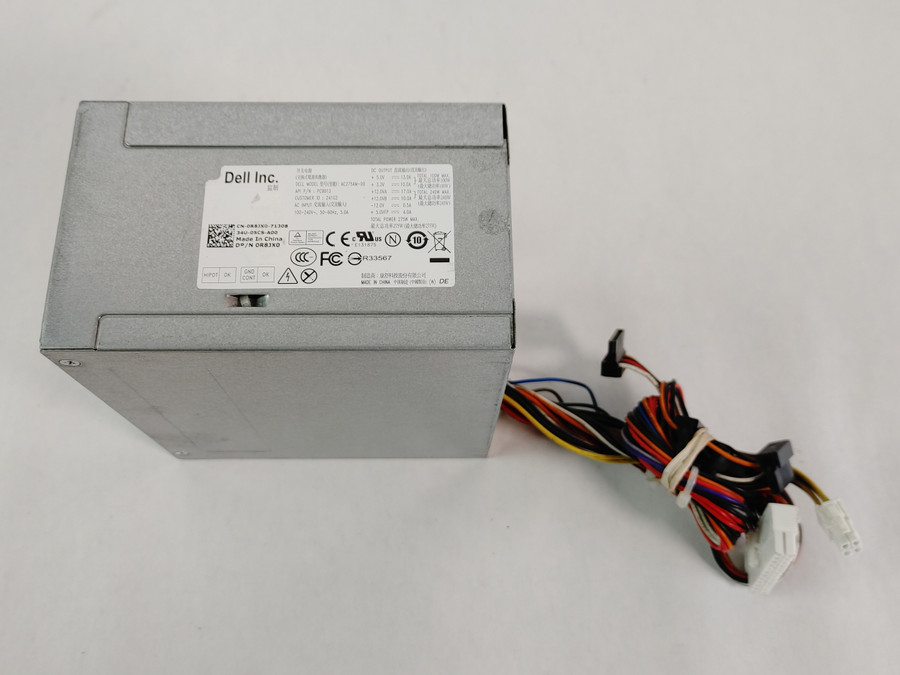 Lot of 2 Dell R8JX0 24 Pin 275W ATX Desktop Power Supply For Optiplex 3010 /