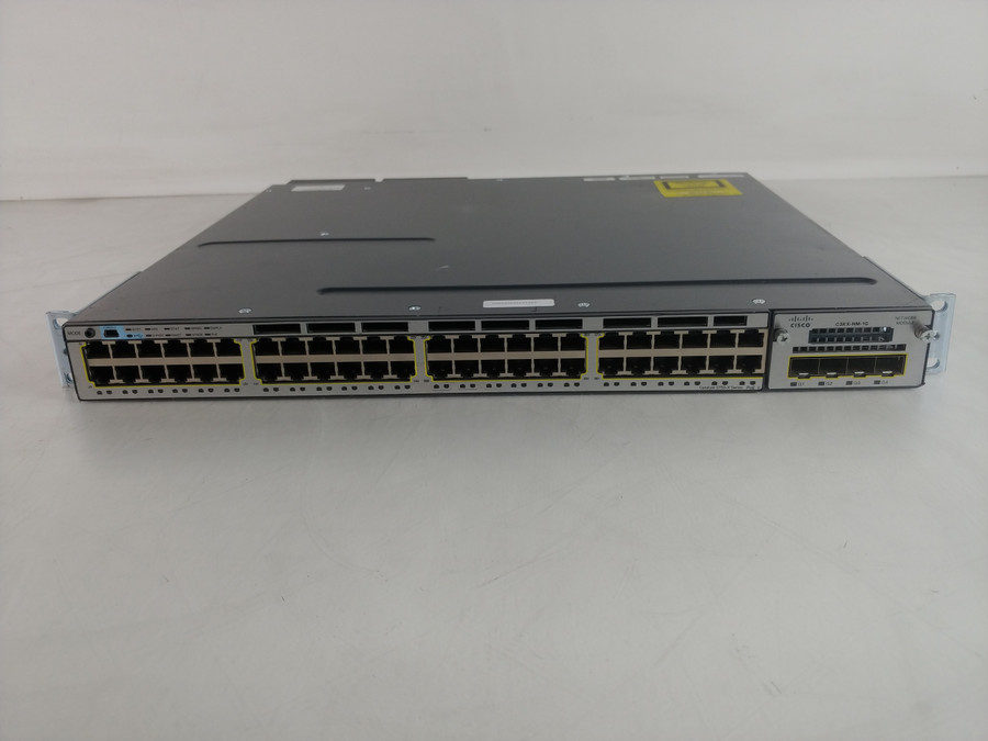 Cisco Catalyst 3750-X WS-C3750X-48P-L 48-Port Gigabit Managed PoE+ Ethernet