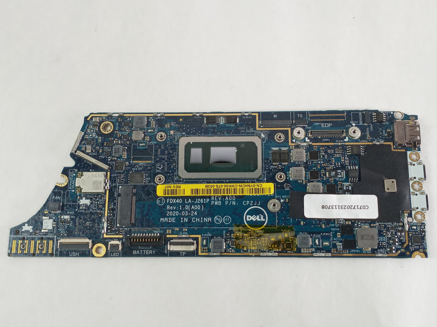 Dell Latitude 7410 Core i5-10310U 1.7 GHz 8 GB DDR4 Motherboard Y9HCW