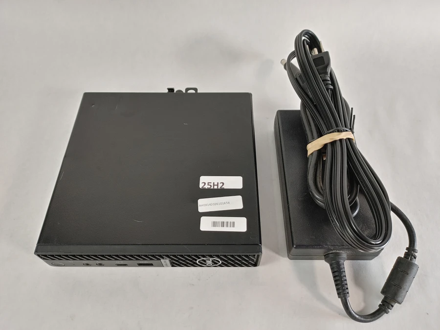 Dell OptiPlex 7080 Micro Core i5-10500 3.10 GHz 8 GB DDR4 256 GB NVMe Windows 11 Pro Desktop WINACTA2 A2