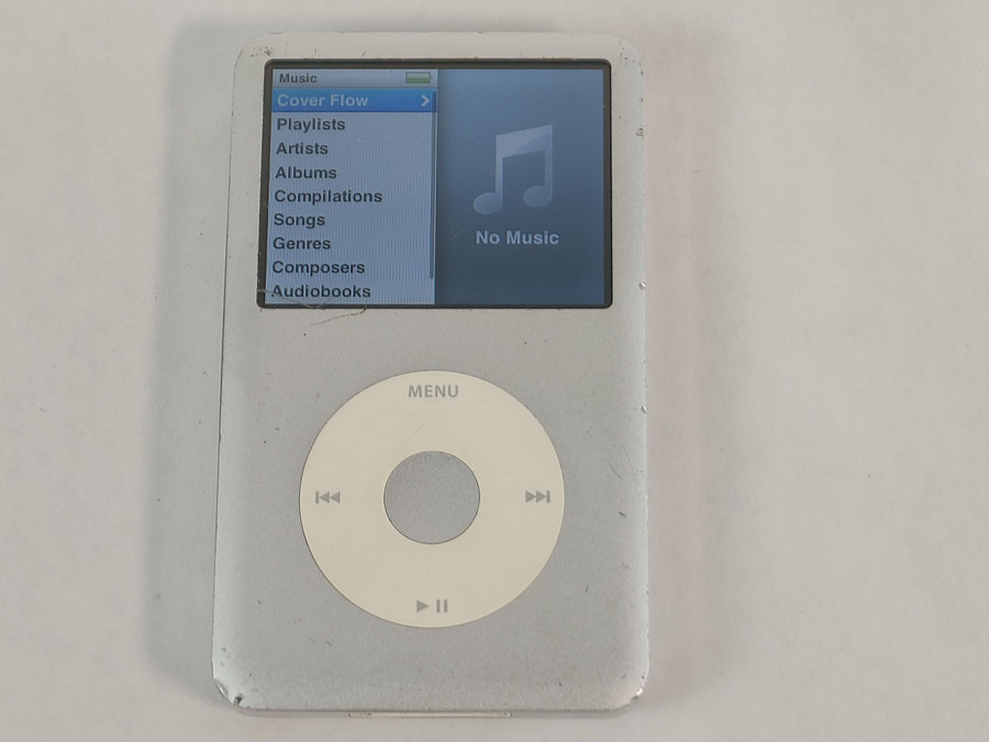 Apple A1238 iPod Classic (6th Generation) 160 GB Silver For Parts
