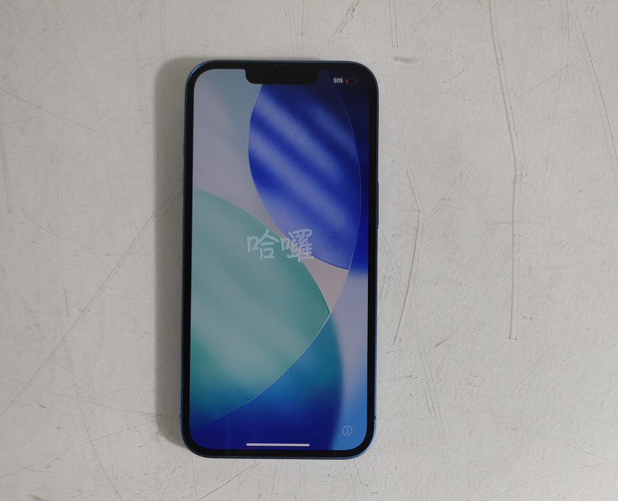 Apple iPhone 13 A2482 128 GB iOS 26.6.1 Blue Wi-Fi + 5G consumer cellular Only Smartphone
