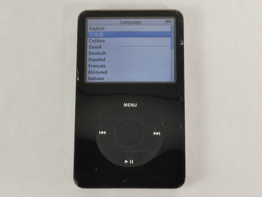 Apple A1136 iPod (5th Generation) 30 GB Black For Parts