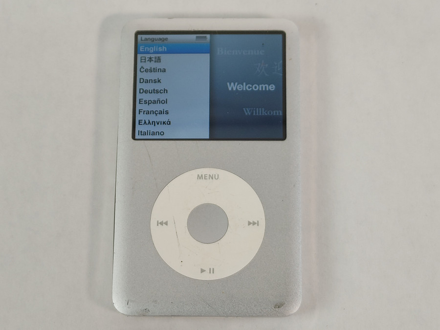 Apple A1238 iPod Classic (6th Generation) 80 GB Silver For Parts
