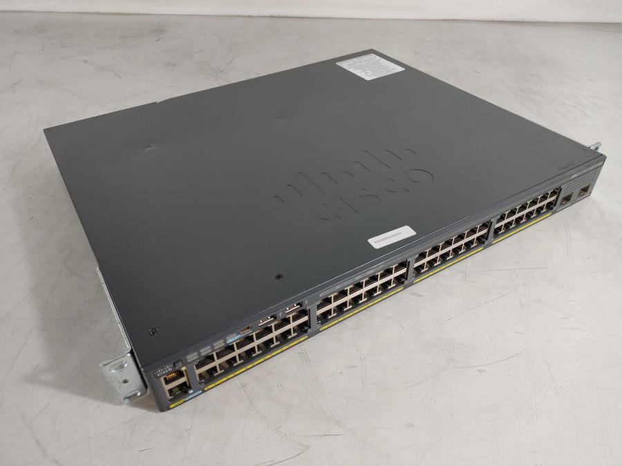 Cisco Catalyst WS-C2960X-48FPD-L 50x Gigabit Ethernet Managed PoE+ Switch