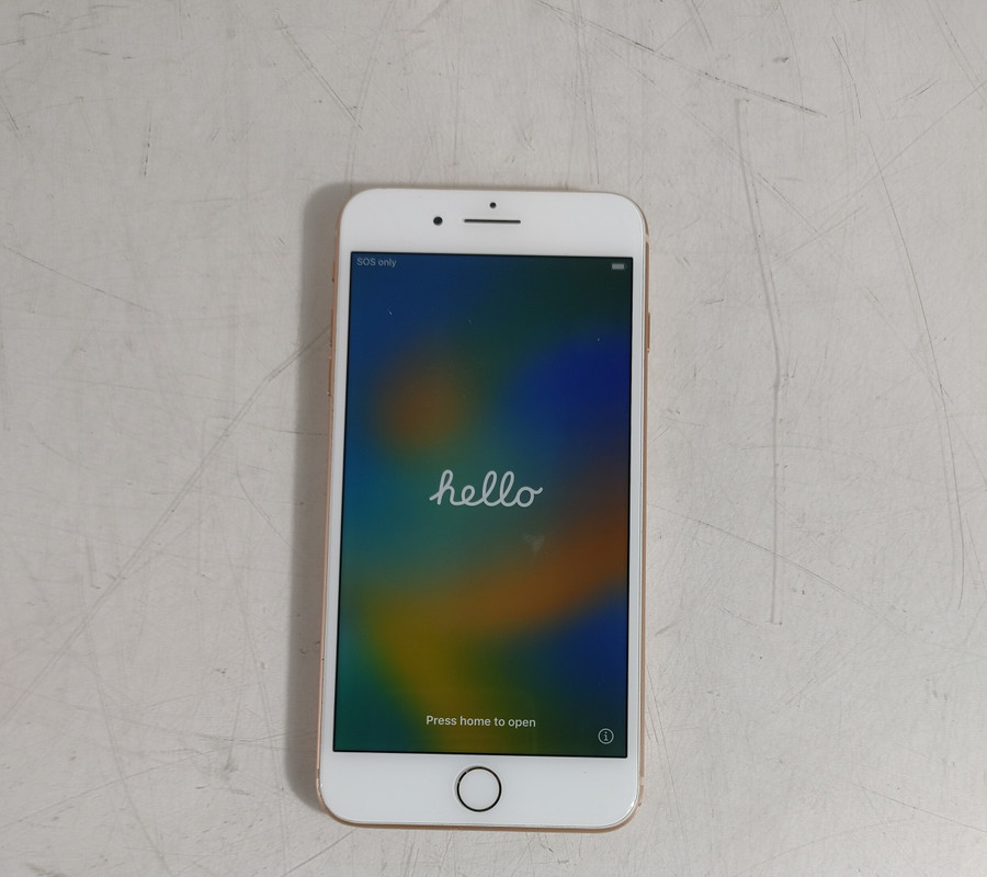 Apple iPhone 8 Plus A1897 256 GB iOS 16.7.16 Gold Wi-Fi + 4G AT&T Only For Parts