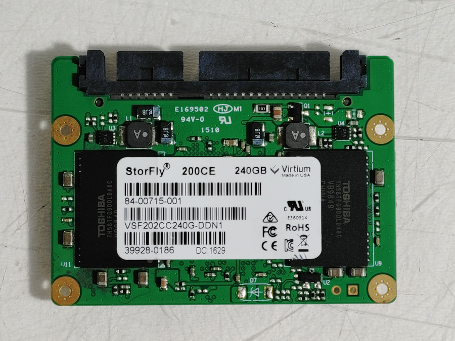 Lot of 5 StorFly Virtium Slim 200CE 240 GB SATA III Solid State Drive