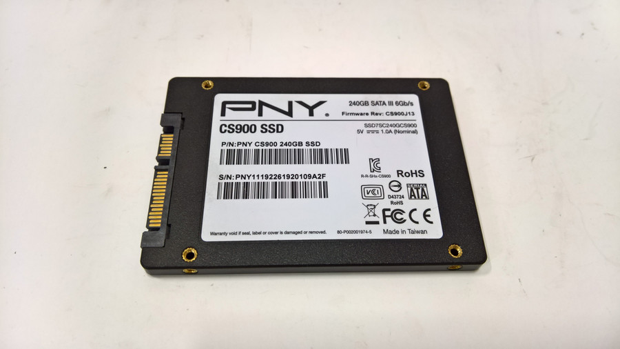 PNY  CS900 SSD7SC240GCS900 240 GB SATA III 2.5 in SSD